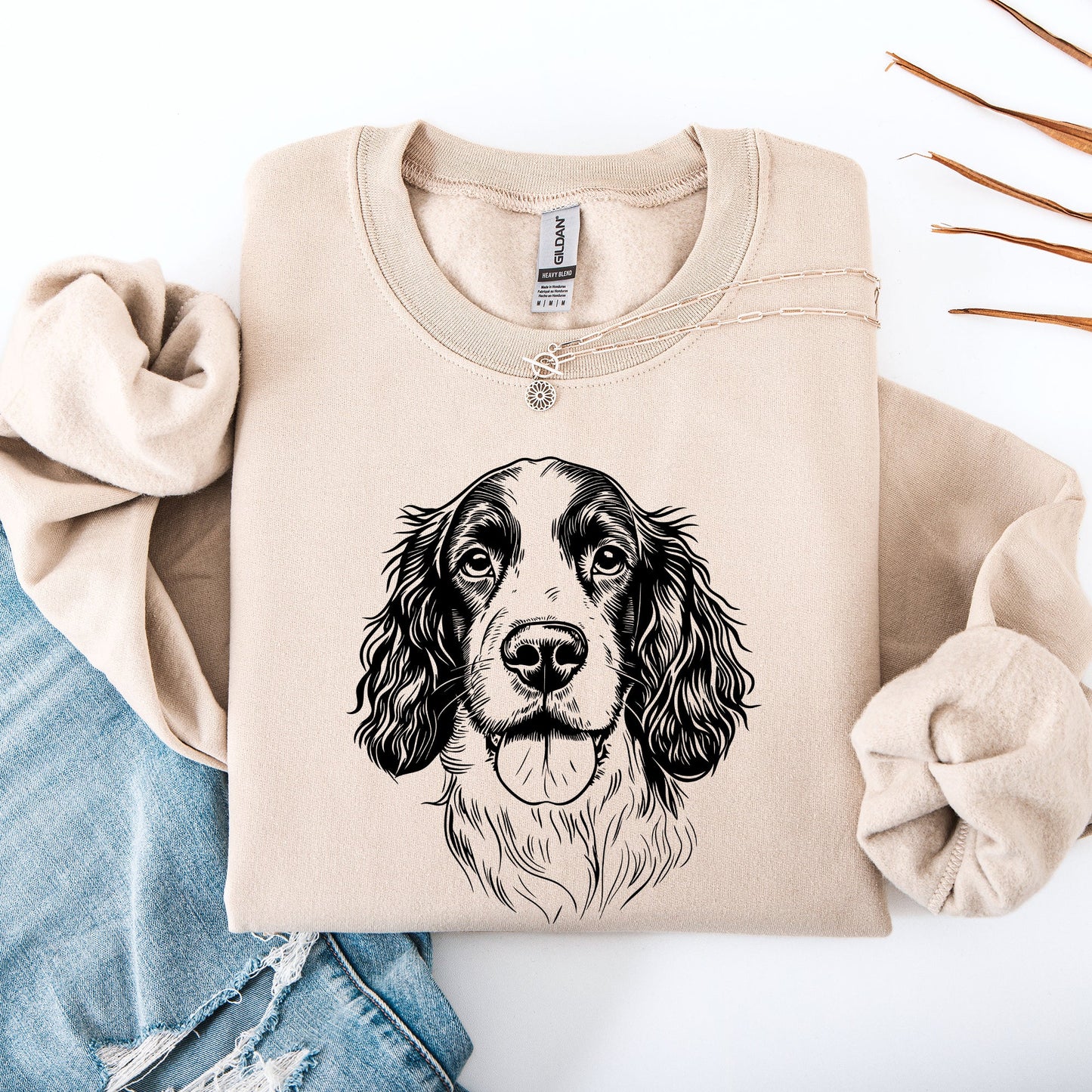 Springer Spaniel, Dog Lover Apparel, Pet, Dog Breed, Cute Sweatshirt