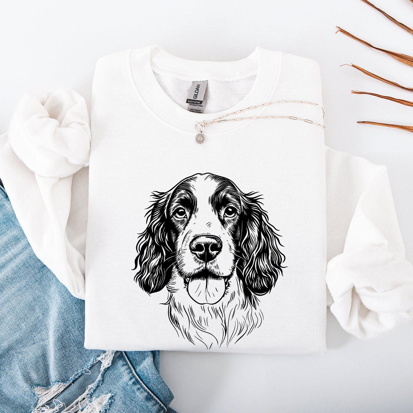 Springer Spaniel, Dog Lover Apparel, Pet, Dog Breed, Cute Sweatshirt
