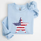 Stars and Stripes, Flag, Patriotic, 4th of July Sweatshirt