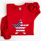 Stars and Stripes, Flag, Patriotic, 4th of July Sweatshirt