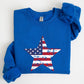 Stars and Stripes, Flag, Patriotic, 4th of July Sweatshirt