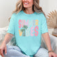 Summer Vibes, Retro, Colorful, Beach, Comfort Colors T-Shirt