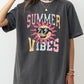 Summer Vibes, Retro, Hot Girl Summer, Beach Vacation Tshirt Comfort Colors T-Shirt