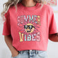 Summer Vibes, Retro, Hot Girl Summer, Beach Vacation Tshirt Comfort Colors T-Shirt