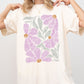 Summery, Gorgeous Abstract Flowers, Boho Floral Design, Summer Vibes, Gardening, Festival, Nature Shirt Comfort Colors T-Shirt