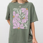Summery, Gorgeous Abstract Flowers, Boho Floral Design, Summer Vibes, Gardening, Festival, Nature Shirt Comfort Colors T-Shirt