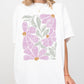 Summery, Gorgeous Abstract Flowers, Boho Floral Design, Summer Vibes, Gardening, Festival, Nature Shirt Comfort Colors T-Shirt