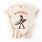 Sun Kissed Cowgirl, Summer, Beach, Sea Life, Outdoor, Travel, Western, Country, Comfort Colors T-Shirt