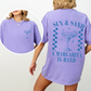 Sun and Sand, Margarita, Summer, Beach, Front and Back, Comfort Colors T-Shirt