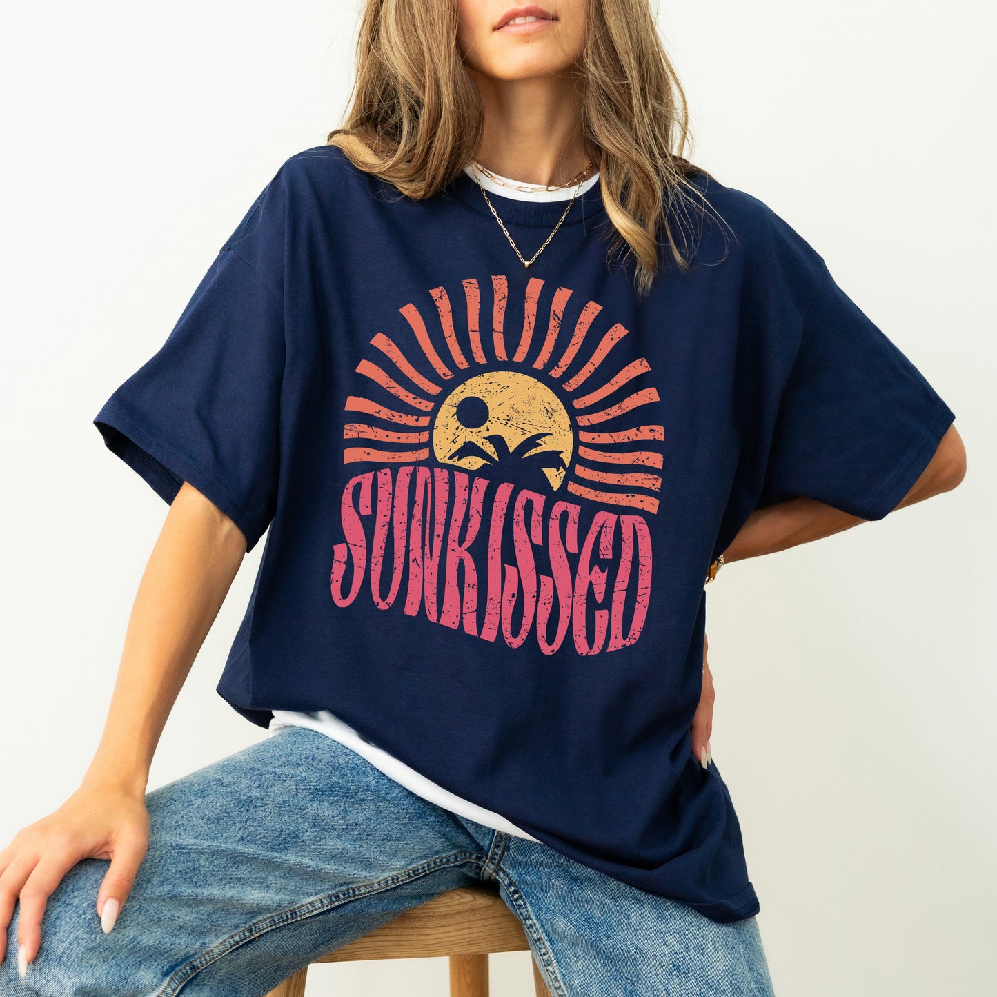 Sunkissed, Beach Fun, Sunset, Beach Wear, Palm Tree, Hot Girl Summer, Tshirt Comfort Colors T-Shirt