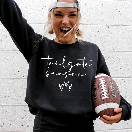 Tailgate Season, Football, Sports, Game Day, Big Game, Touchdown, Tailgate Party Sweatshirt