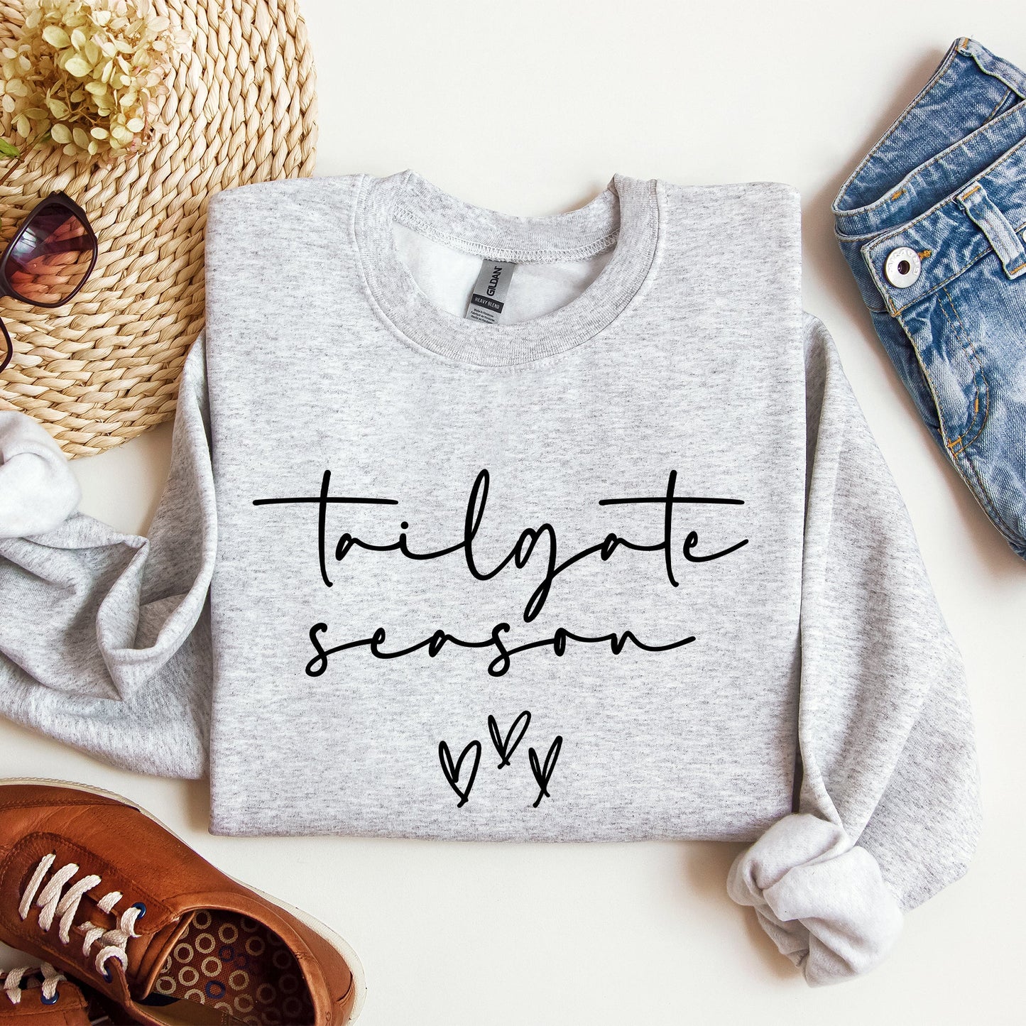 Tailgate Season, Football, Sports, Game Day, Big Game, Touchdown, Tailgate Party Sweatshirt