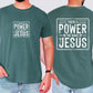 There's Power In The Name Of Jesus, Christian, Religious, Faith, Gospel Tshirt Comfort Colors T-Shirt
