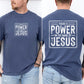 There's Power In The Name Of Jesus, Christian, Religious, Faith, Gospel Tshirt Comfort Colors T-Shirt