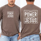 There's Power In The Name Of Jesus, Christian, Religious, Faith, Gospel Tshirt Comfort Colors T-Shirt