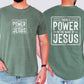 There's Power In The Name Of Jesus, Christian, Religious, Faith, Gospel Tshirt Comfort Colors T-Shirt