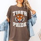 Tiger Pride, Football, Sports, Game Day, Big Game, Touchdown, Tailgate Party Tshirt Comfort Colors T-Shirt