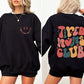 Tired Moms Club, Trend, Cute, Mother's Day Sweatshirt