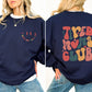 Tired Moms Club, Trend, Cute, Mother's Day Sweatshirt