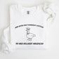 Toughest Battles, Silliest Soldier, Goose, Meme, Aesthetic, Funny Sweatshirt