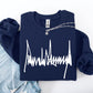 Trump Signature, Patriotic, America, USA, 4th of July, Political Sweatshirt