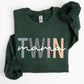 Twin Mama, Mom of Twins, Mother, Mother's Day Sweatshirt