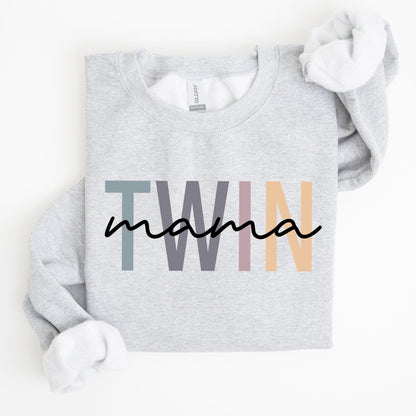 Twin Mama, Mom of Twins, Mother, Mother's Day Sweatshirt