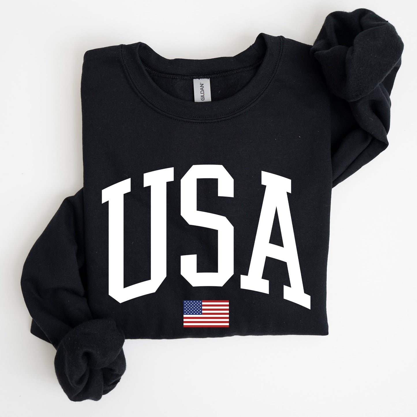 USA Flag, America, Patriotic, 4th of July Sweatshirt