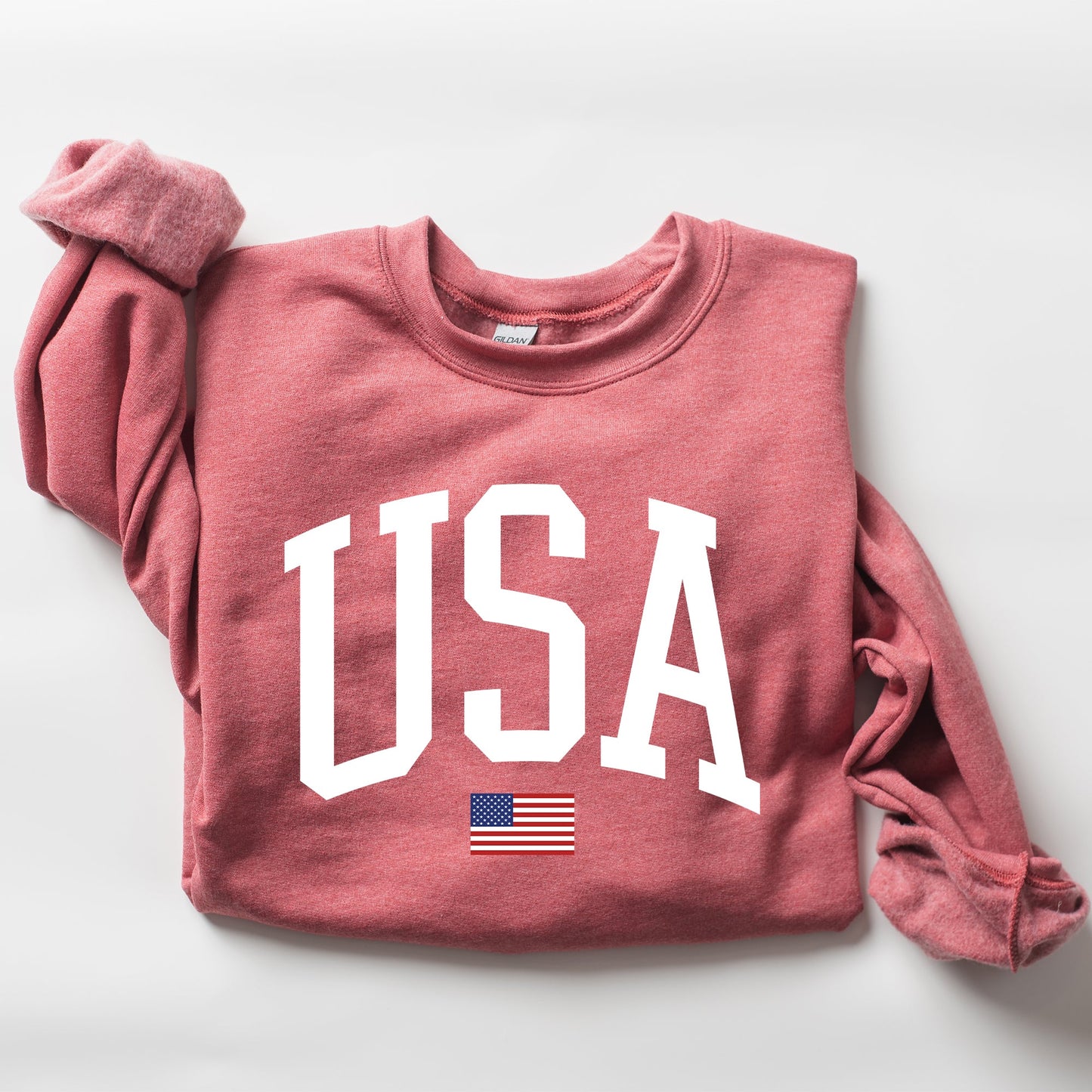 USA Flag, America, Patriotic, 4th of July Sweatshirt