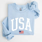 USA Flag, America, Patriotic, 4th of July Sweatshirt