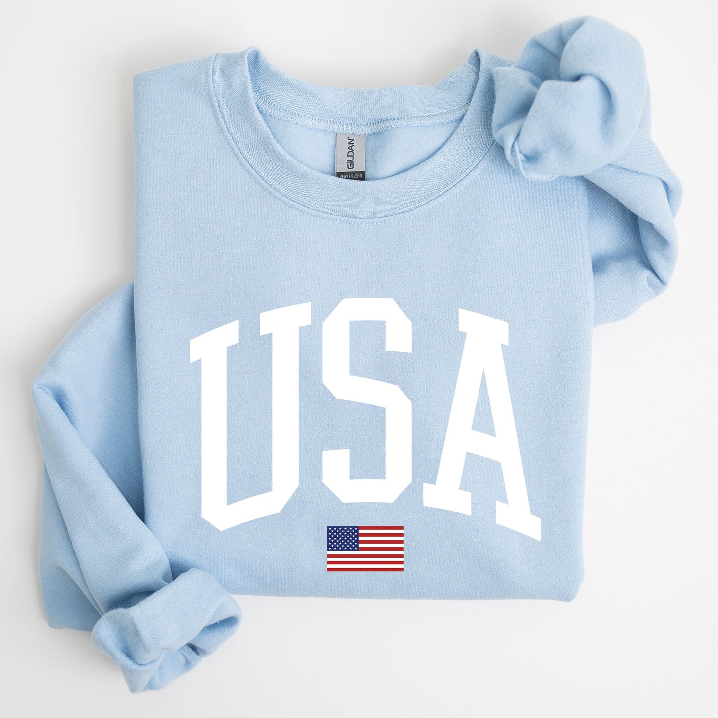 USA Flag, America, Patriotic, 4th of July Sweatshirt