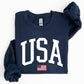 USA Flag, America, Patriotic, 4th of July Sweatshirt