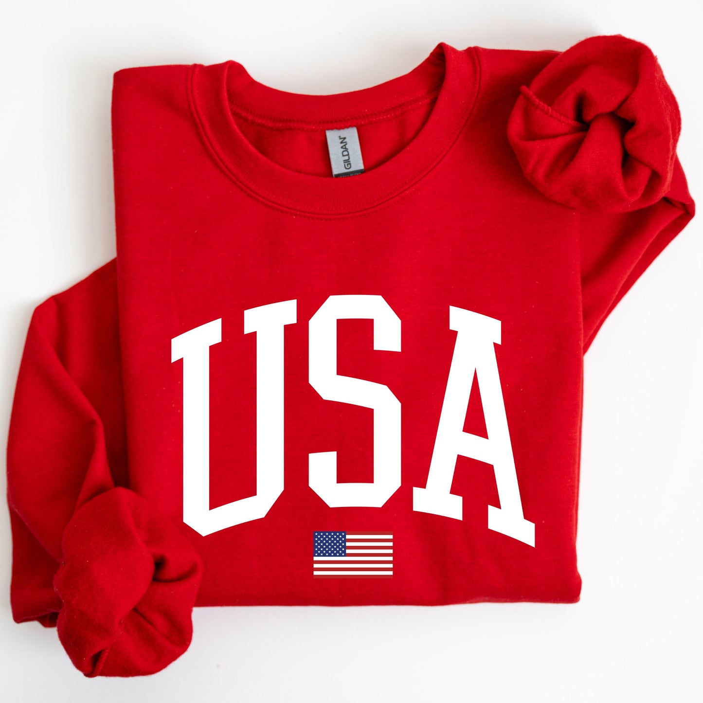 USA Flag, America, Patriotic, 4th of July Sweatshirt