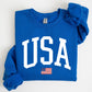 USA Flag, America, Patriotic, 4th of July Sweatshirt