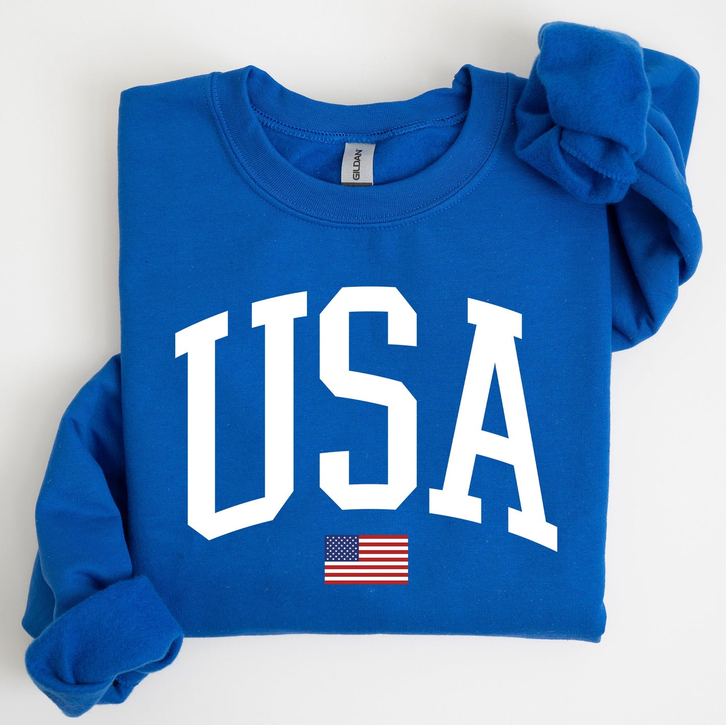 USA Flag, America, Patriotic, 4th of July Sweatshirt