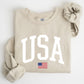 USA Flag, America, Patriotic, 4th of July Sweatshirt