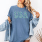 USA Retro Daisies, Patriotic, America, 4th of July Tshirt Comfort Colors T-Shirt