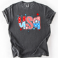 USA, Patriotic Patterns, Bow, Fourth of July, America, Comfort Colors T-Shirt