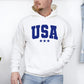 USA, Stars, Retro, Patriotic, America, 4th of July Hoodie, Hooded Sweatshirt