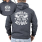 Under His Wings You Will Find Refuge, Christian, Jesus, Gospel, Religious Hoodie, Hooded Sweatshirt