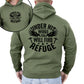 Under His Wings You Will Find Refuge, Christian, Jesus, Gospel, Religious Hoodie, Hooded Sweatshirt