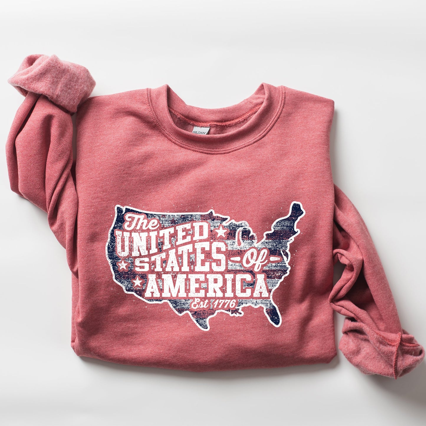 United States of America, Patriotic, 4th of July Sweatshirt