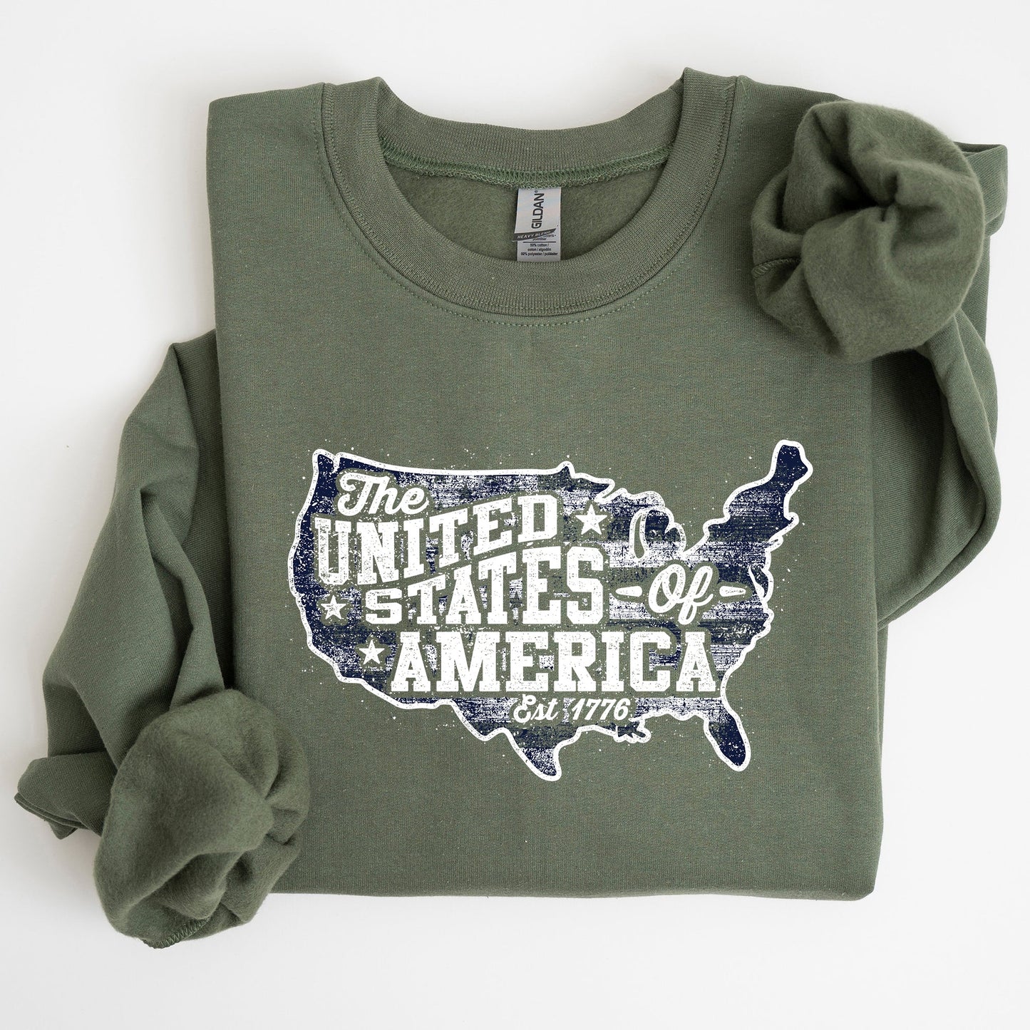 United States of America, Patriotic, 4th of July Sweatshirt