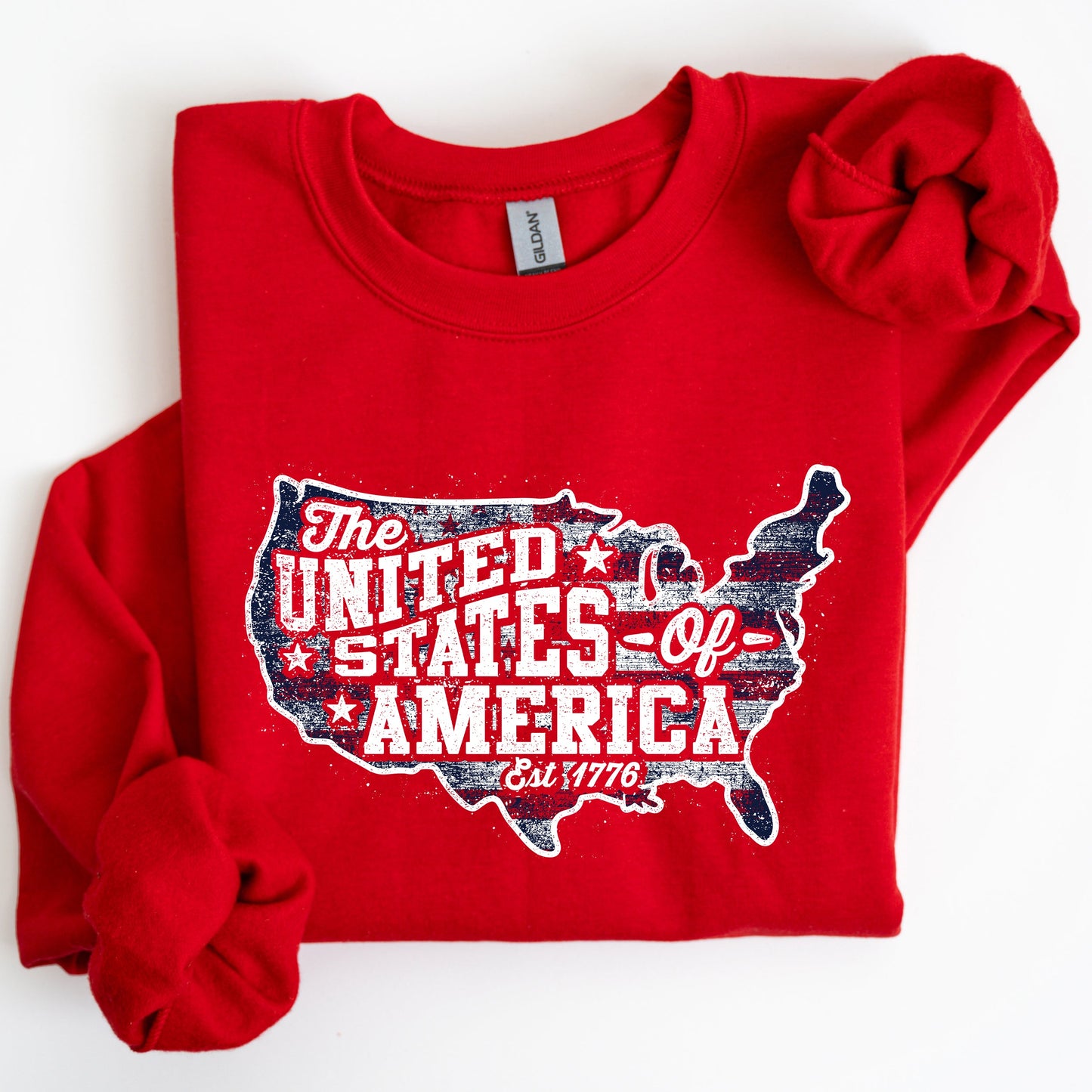 United States of America, Patriotic, 4th of July Sweatshirt
