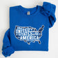 United States of America, Patriotic, 4th of July Sweatshirt