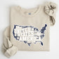 United States of America, Patriotic, 4th of July Sweatshirt