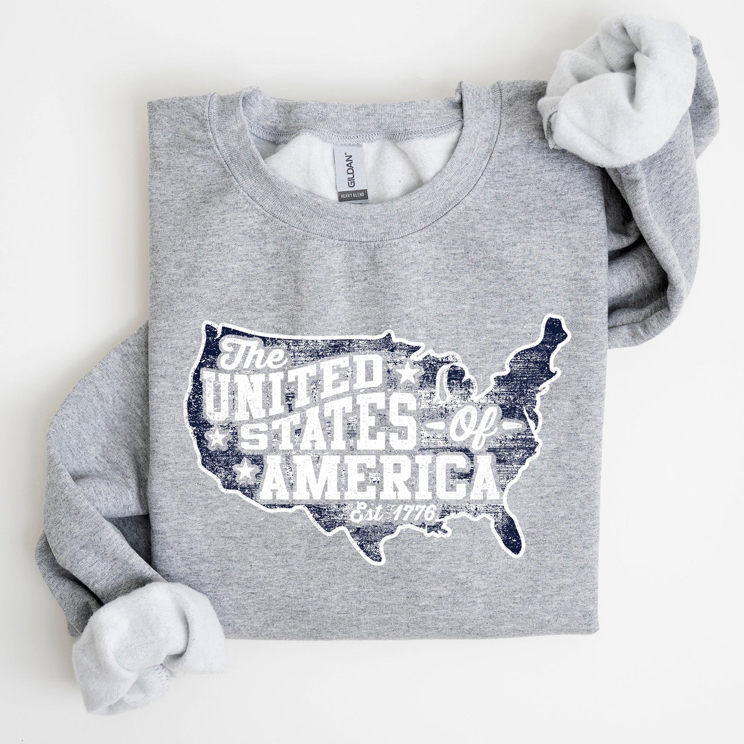 United States of America, Patriotic, 4th of July Sweatshirt
