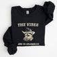 Vibes Are In Shambles, Raccoon, Meme, Aesthetic, Funny Sweatshirt
