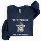 Vibes Are In Shambles, Raccoon, Meme, Aesthetic, Funny Sweatshirt