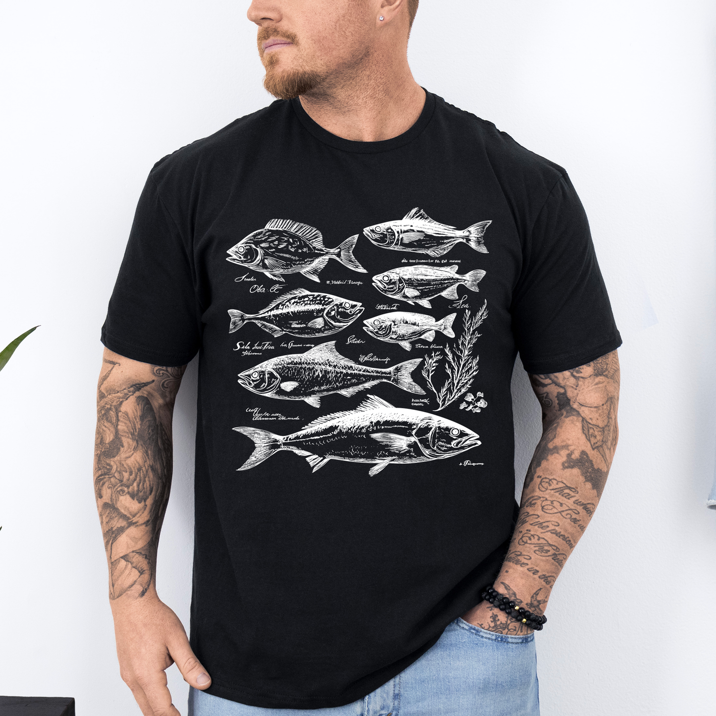 Vintage Fish, Retro Print, Classic, Fishing, Soft Style T-Shirt